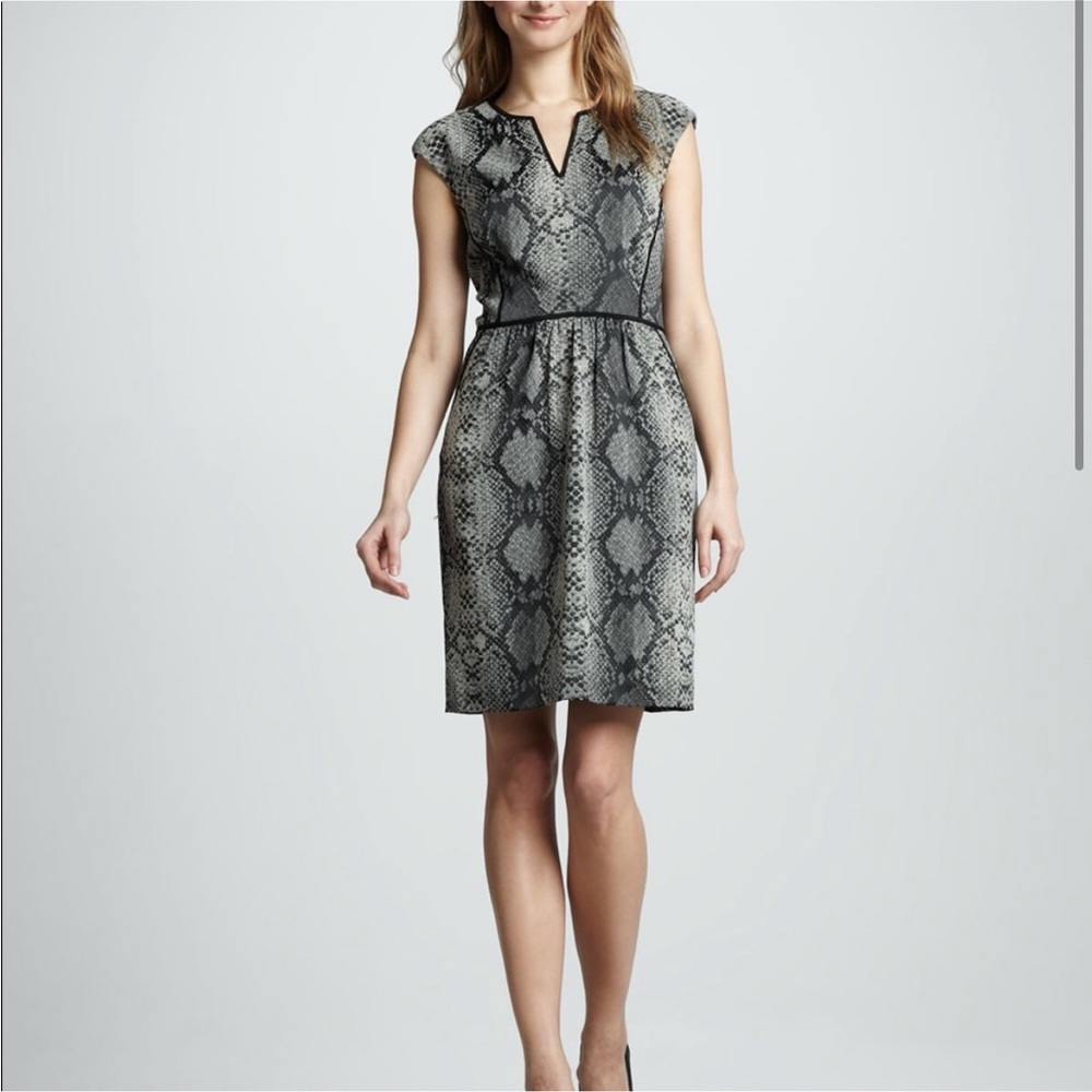 Rebecca Taylor Snake print sheath Dress